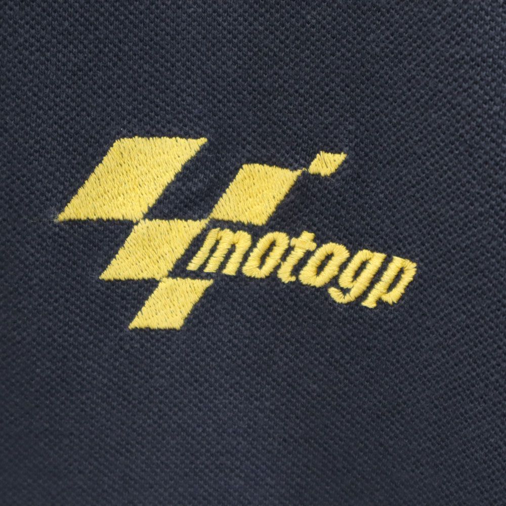 motogp 半袖 ポロシャツ S グレー motogp 鹿の子 メンズ
