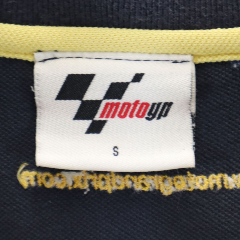 motogp 半袖 ポロシャツ S グレー motogp 鹿の子 メンズ
