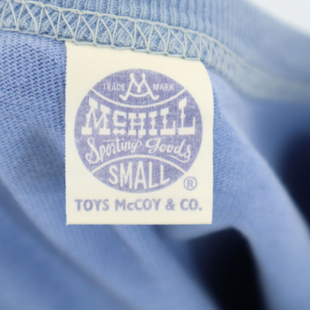 McCOY'S マッコイズ 半袖 Tシャツ S ブルー系 メンズ