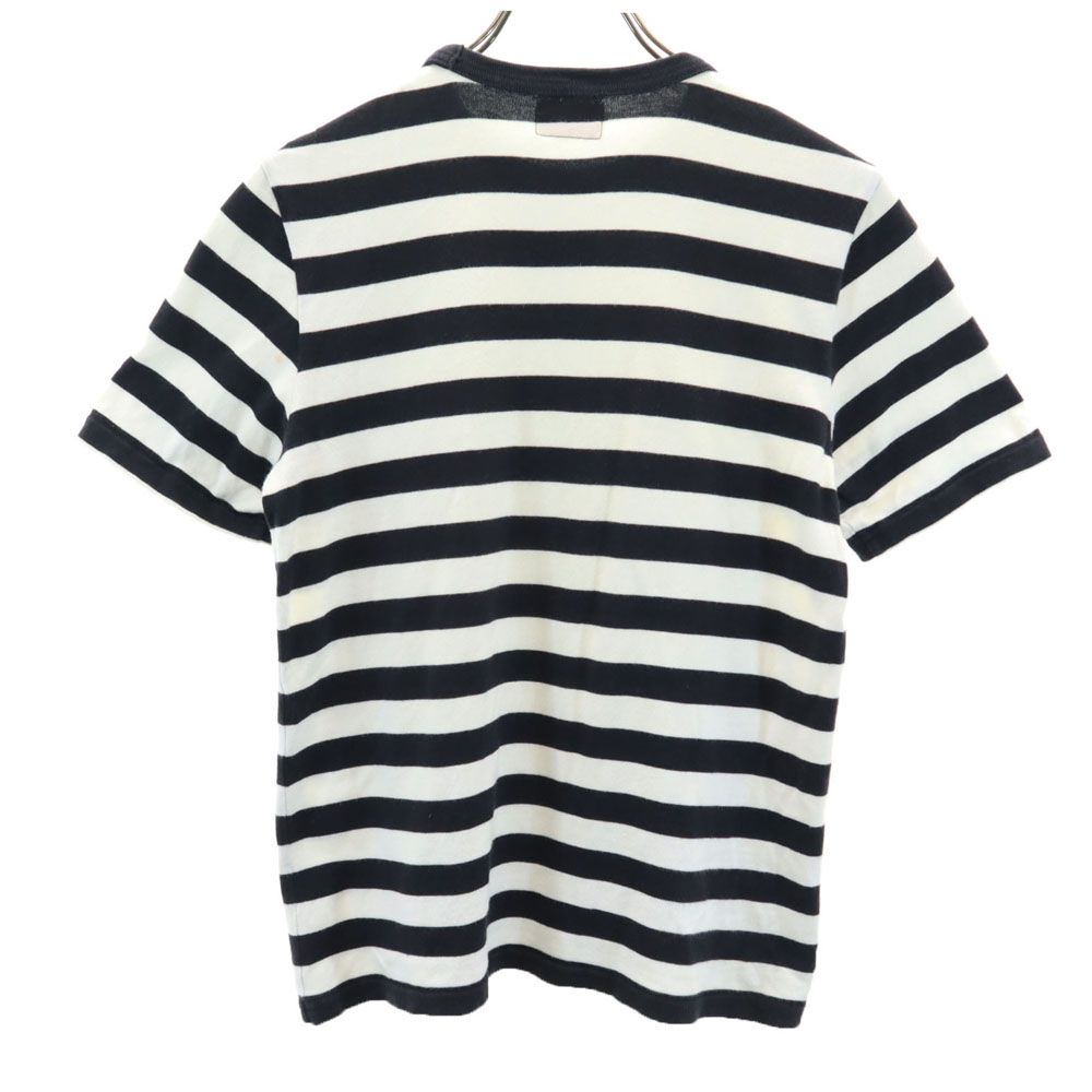 McCOY SPORTSWEAR マッコイスポーツウェア ボーダー 半袖 Tシャツ 36 白×黒 メンズ