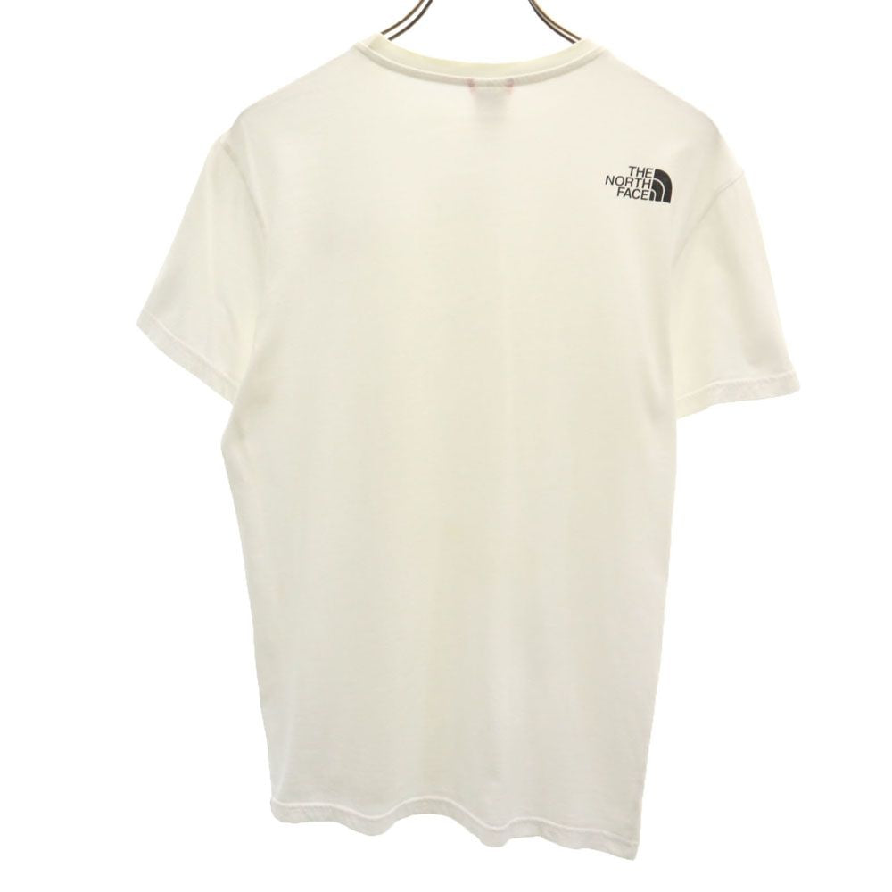 ザノースフェイス アウトドア 半袖 Tシャツ S ホワイト THE NORTH FACE メンズ