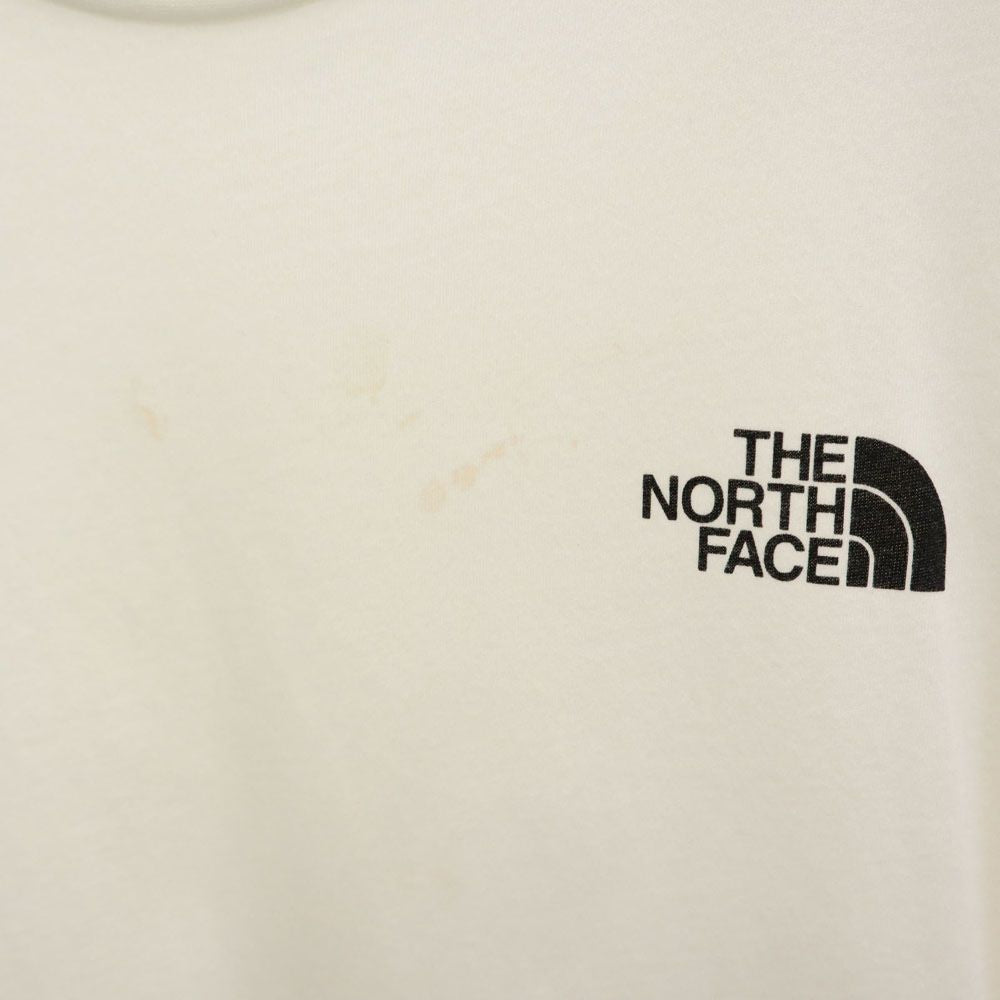 ザノースフェイス アウトドア 半袖 Tシャツ S ホワイト THE NORTH FACE メンズ