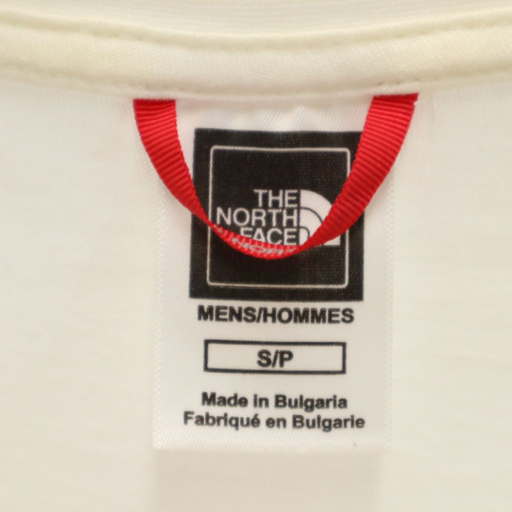 ザノースフェイス アウトドア 半袖 Tシャツ S ホワイト THE NORTH FACE メンズ