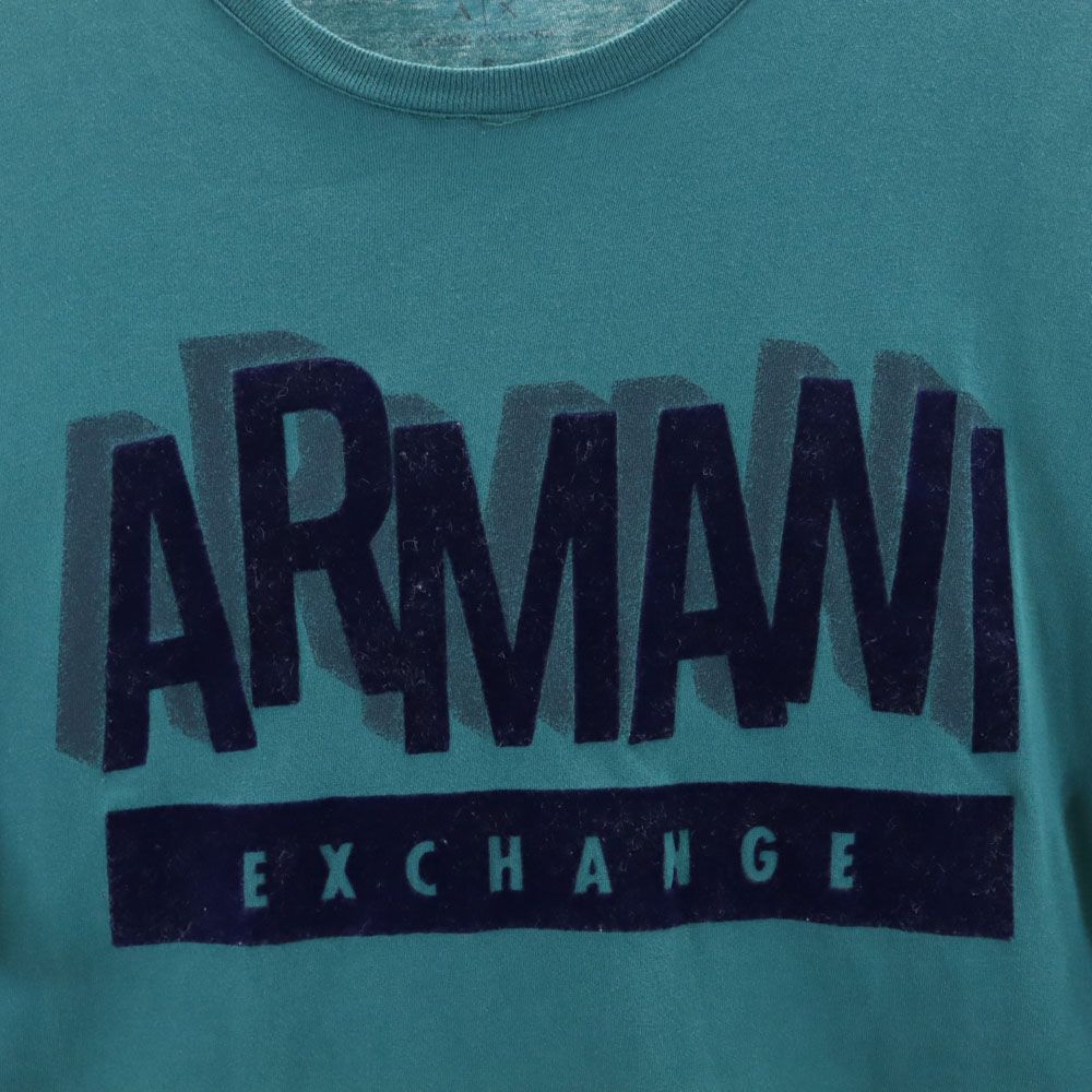 ARMANI EXCHANGE アルマーニエクスチェンジ 半袖 Tシャツ S グリーン系 メンズ