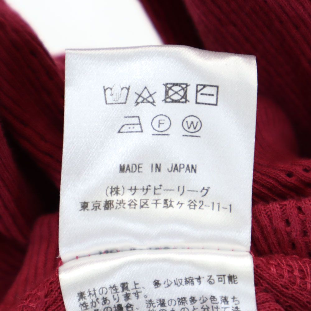 Ron Herman ロンハーマン 長袖 カットソー S エンジ California レディース