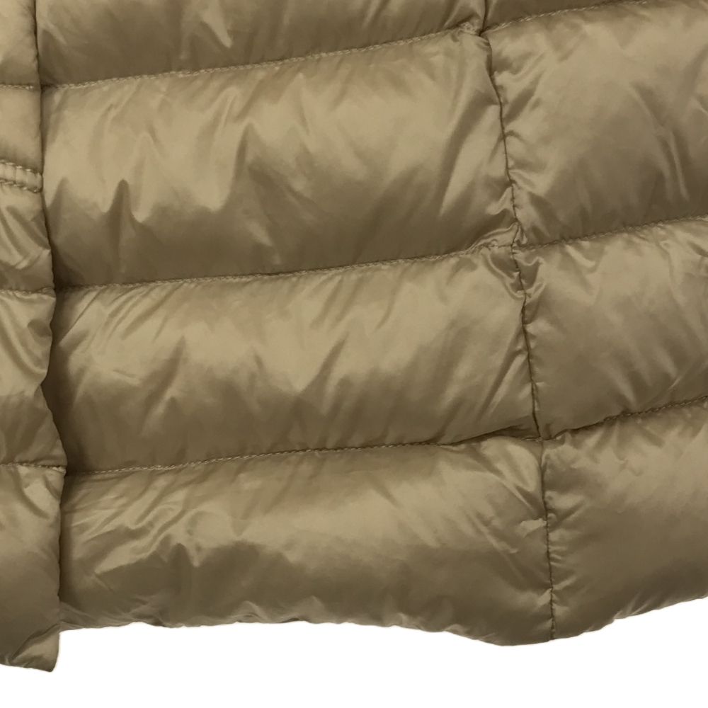 CAPEHORN ケープホーン ラクーン ファー付き ダウンコート 42 ベージュ レディース