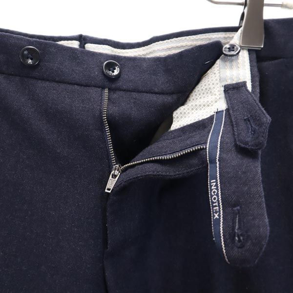 SLOWEAR スローウエア スラックスパンツ 44 ネイビー系 メンズ