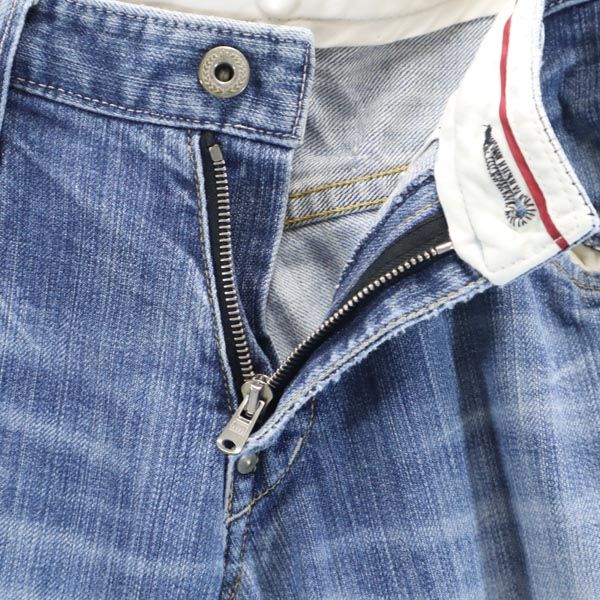 ファクトタム 日本製 ストレートデニムパンツ w30 FACTOTUM ジーパン メンズ