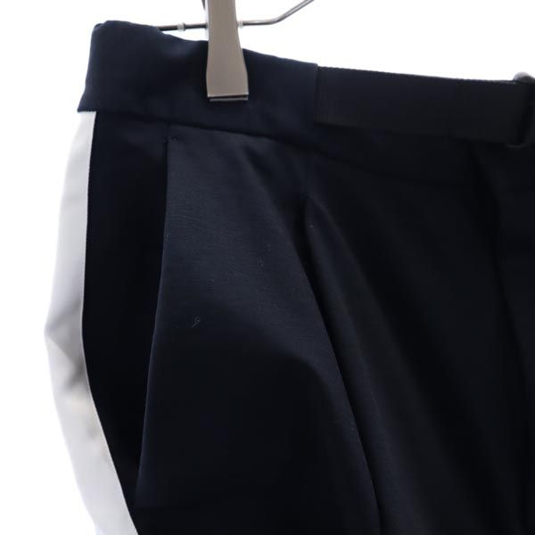 BLACK LABEL CRESTBRIDGE ブラックレーベルクレストブリッジ 三陽商会 ロングパンツ 76 ブラック系 サイドライン メンズ