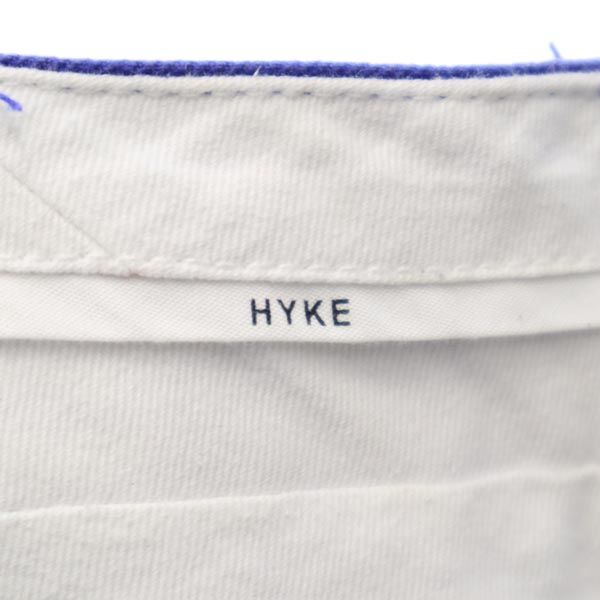 HYKE ハイク 日本製 ロングパンツ 2 ブルー系 レディース