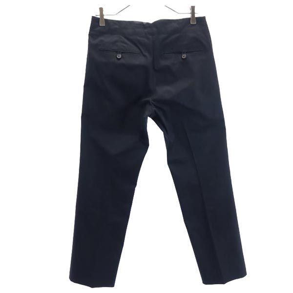 HUGO BOSS ヒューゴボス ロングパンツ 44 ブラック系 ボタンフライ メンズ