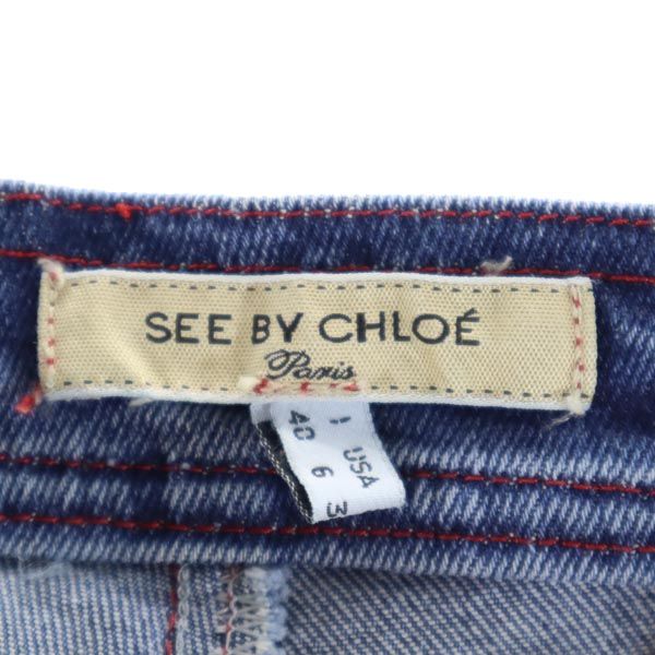 SEE BY CHLOE シーバイクロエ ブーツカットデニムパンツ 36 ジーパン フレアデニム レディース