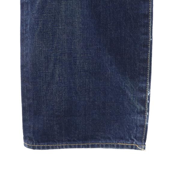 glamb グラム 赤耳 ストレートデニムパンツ 1 インディゴ ボタンフライ ジーパン メンズ