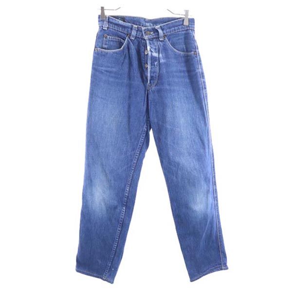 Levi's リーバイス ムービンオン ストレートデニムパンツ w28 ボタンフライ ジーパン レディース