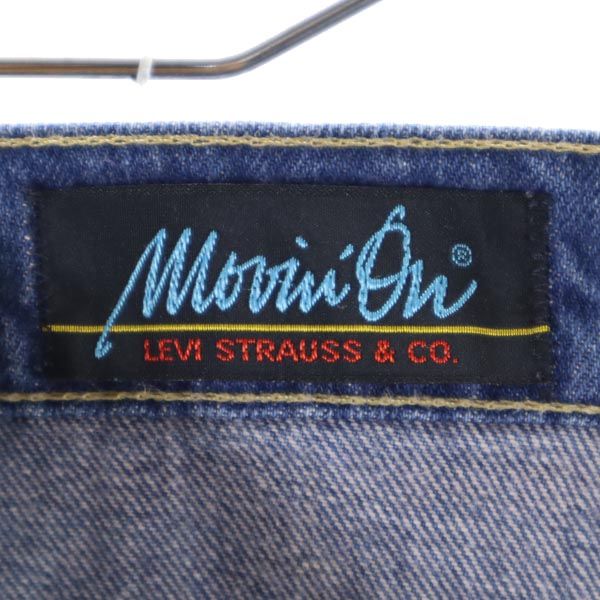 Levi's リーバイス ムービンオン ストレートデニムパンツ w28 ボタンフライ ジーパン レディース