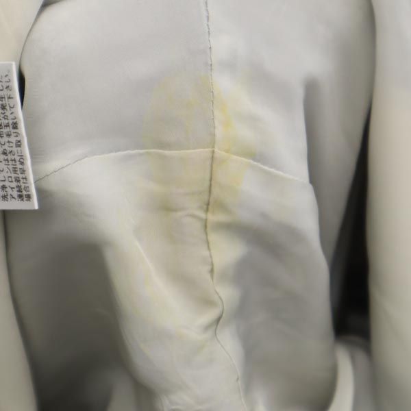 Mackintosh マッキントッシュ ウールブレンド チェック柄 ガウチョパンツ 40 グレー ワイド レディース