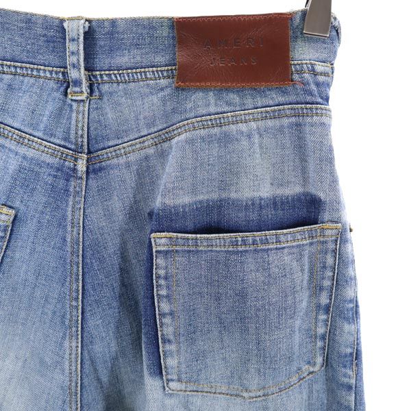 AMERI JEANS アメリジーンズ カットオフ デニムパンツ w24 ジーパン レディース