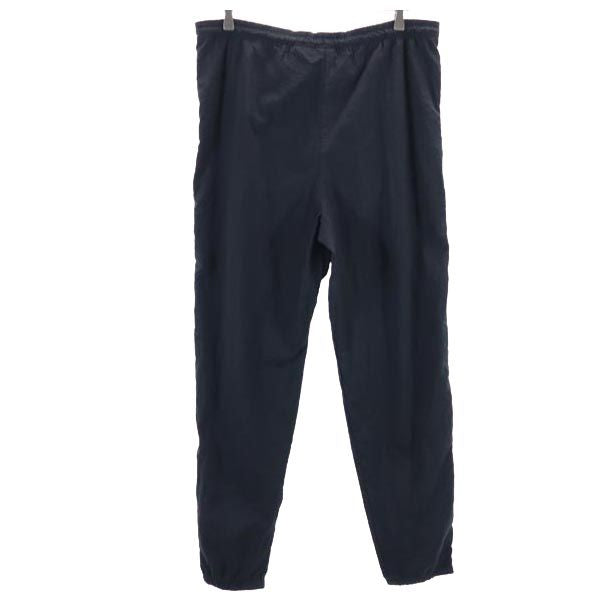 NIKE ナイキ 90s 00s 白タグ ナイロン オールド パンツ M(8-10) 黒 キッズ レディース メンズ