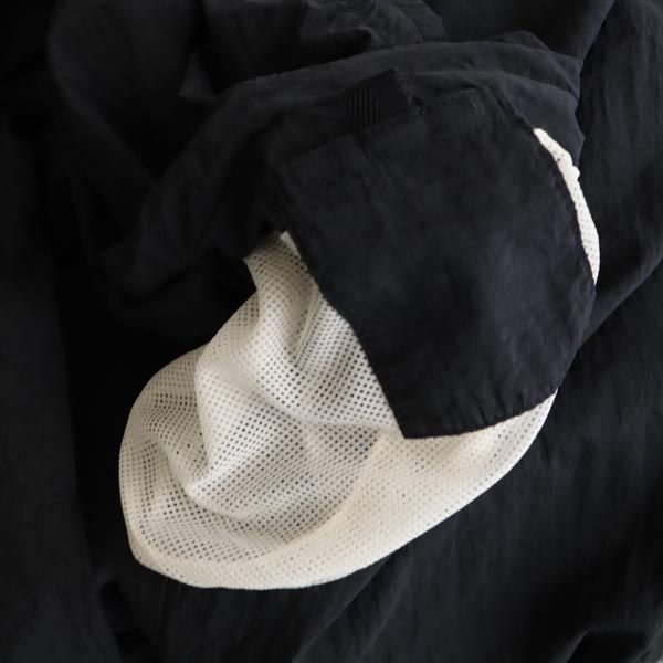 NIKE ナイキ 90s 00s 白タグ ナイロン オールド パンツ M(8-10) 黒 キッズ レディース メンズ