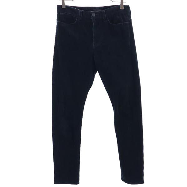 LAD MUSICIAN ラッドミュージシャン コーデュロイパンツ 42 ブラック メンズ