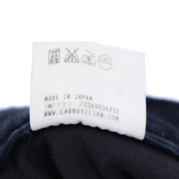 LAD MUSICIAN ラッドミュージシャン コーデュロイパンツ 42 ブラック メンズ