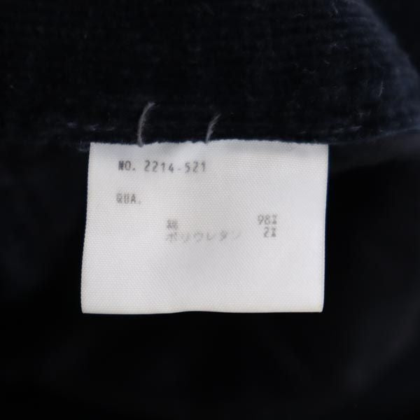 LAD MUSICIAN ラッドミュージシャン コーデュロイパンツ 42 ブラック メンズ