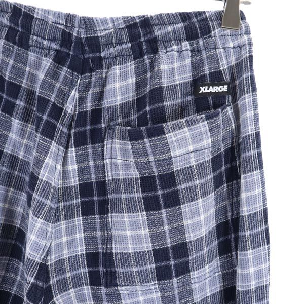 XLARGE エクストララージ イージーパンツ S ネイビー系 ワッフル メンズ