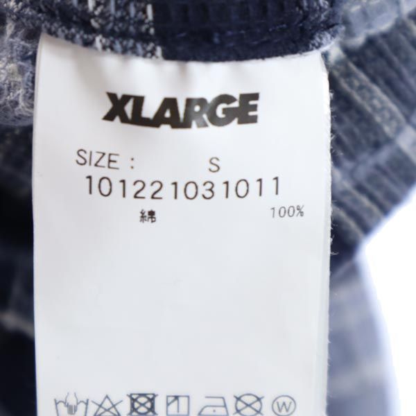 XLARGE エクストララージ イージーパンツ S ネイビー系 ワッフル メンズ