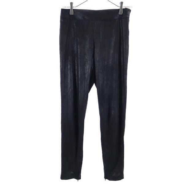 ISSEY MIYAKE イッセイミヤケ ロングパンツ 1 ブラック系 サイド裾ジップ レディース