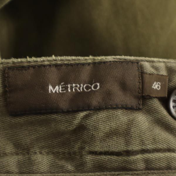 メトリコ ミリタリーパンツ 46 カーキ METRICO メンズ