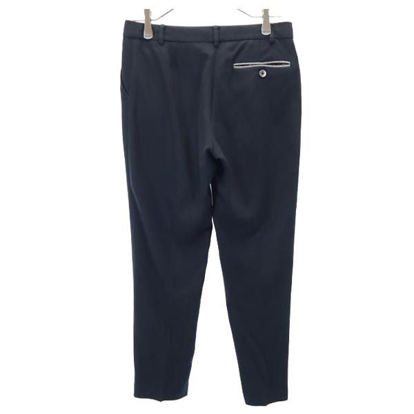 Paul Smith ポールスミス ウールブレンド スラックスパンツ 38 黒 レディース