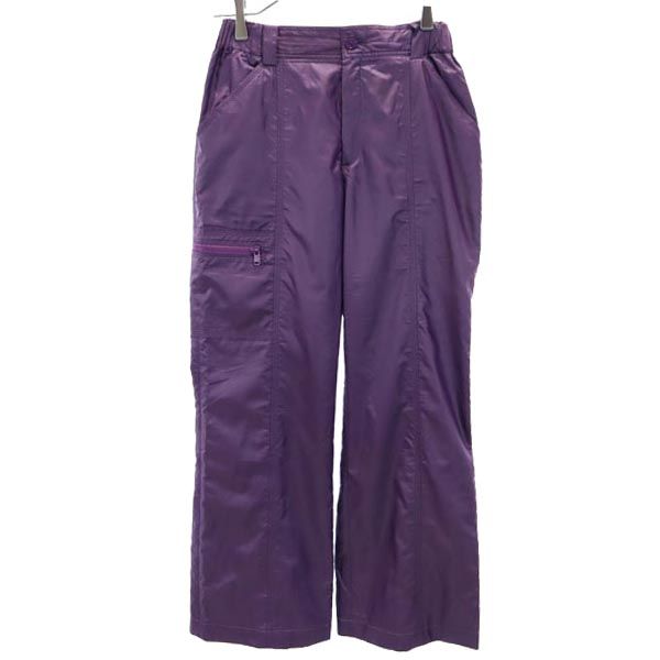 BURBERRY バーバリー ゴルフ 三陽商会 ゴルフ ロングパンツ M 紫 GOLF 裏メッシュ レディース
