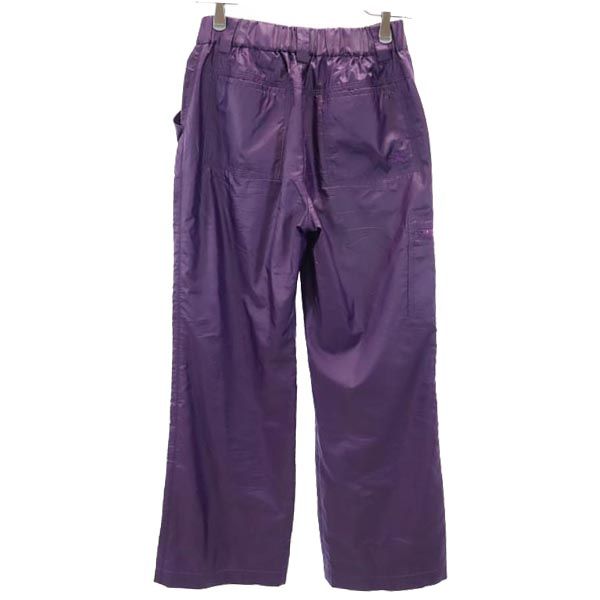 BURBERRY バーバリー ゴルフ 三陽商会 ゴルフ ロングパンツ M 紫 GOLF 裏メッシュ レディース