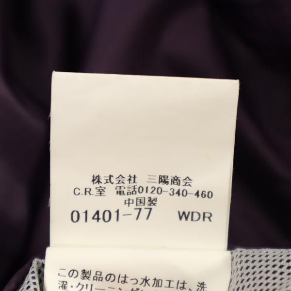 BURBERRY バーバリー ゴルフ 三陽商会 ゴルフ ロングパンツ M 紫 GOLF 裏メッシュ レディース