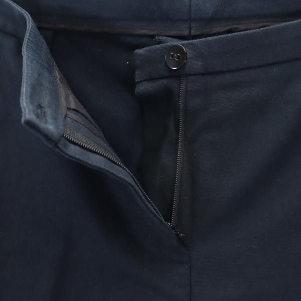 INCOTEX インコテックス イタリア製 サブリナ パンツ 40 紺 レディース