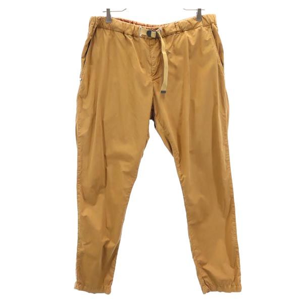 White S and イタリア製 アウトドアパンツ 50 茶 メンズ