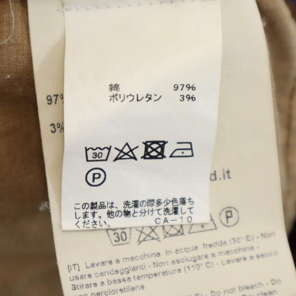 White S and イタリア製 アウトドアパンツ 50 茶 メンズ