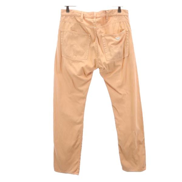 ARMANI JEANS アルマーニジーンズ カラー パンツ W32 オレンジ メンズ