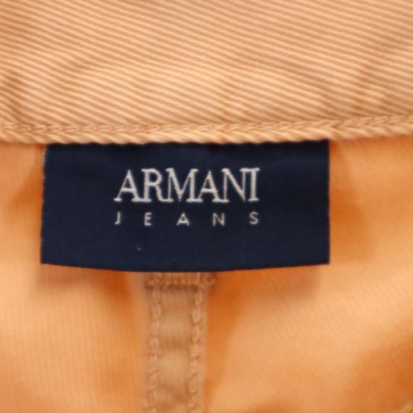 ARMANI JEANS アルマーニジーンズ カラー パンツ W32 オレンジ メンズ