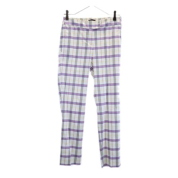 MAX&CO マックスアンドコー チェック柄 パンツ 38 レディース