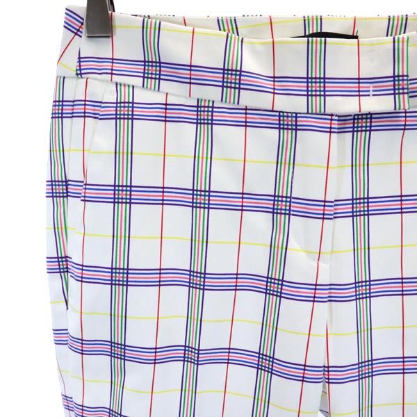 MAX&CO マックスアンドコー チェック柄 パンツ 38 レディース