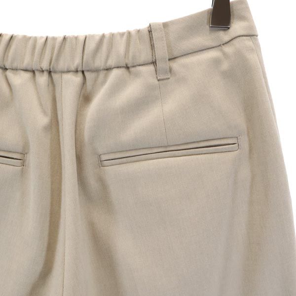 PUBLIC TOKYO パブリックトウキョウ 日本製 スラックスパンツ 2 ベージュ レディース