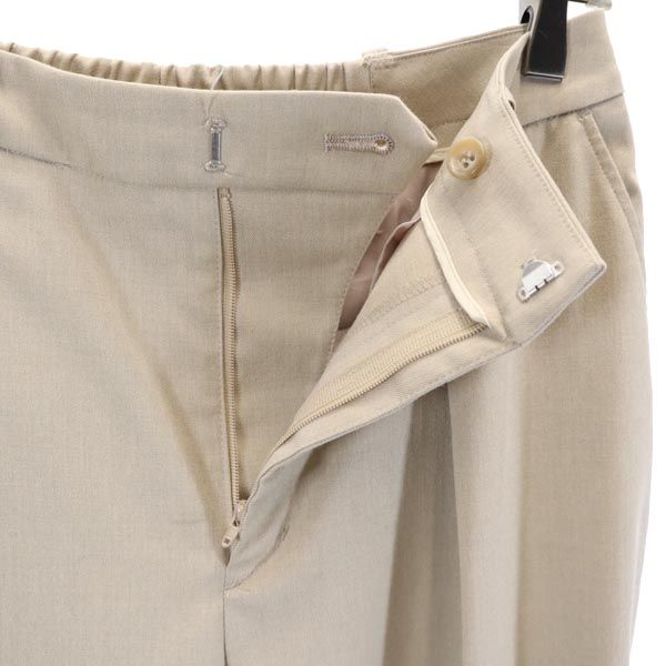 PUBLIC TOKYO パブリックトウキョウ 日本製 スラックスパンツ 2 ベージュ レディース