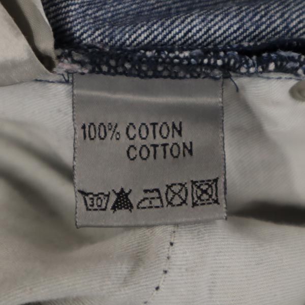 Dior ディオール イタリア製 ストレートデニムパンツ W29 ボタンフライ ジーパン メンズ