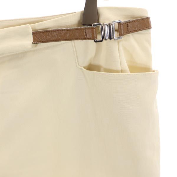 BURBERRY バーバリー 三陽商会 ロングパンツ 17 アイボリー レディース