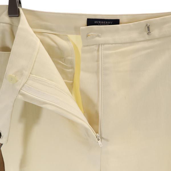 BURBERRY バーバリー 三陽商会 ロングパンツ 17 アイボリー レディース