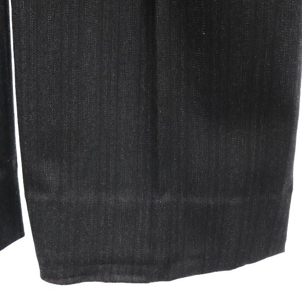 MAX&CO マックスアンドコー ストライプ柄 スラックスパンツ 38 グレー レディース