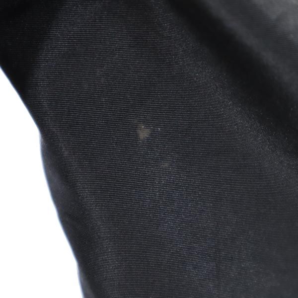 PRADA プラダ イタリア製 シルクブレンド クロップドパンツ 40 黒 サブリナ レディース