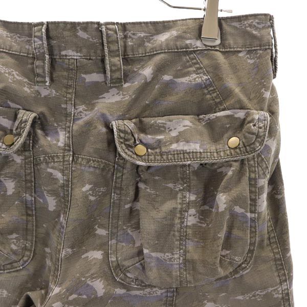 ARMANI EXCHANGE アルマーニエクスチェンジ 迷彩柄 ミリタリーパンツ W30 グレー系 メンズ