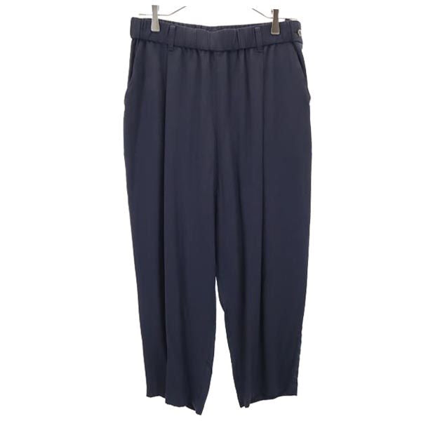 Y's for living ワイズフォーリビング 日本製 サルエルパンツ 濃紺 ワイド ルームウェア レディース